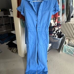 Campbell Aviator Flight Suit - Blue Belle